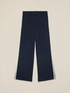Pantaloni soft touch con tape laterale image number 4