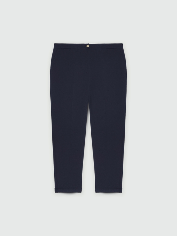Hose Carrot Fit aus Scuba-Krepp