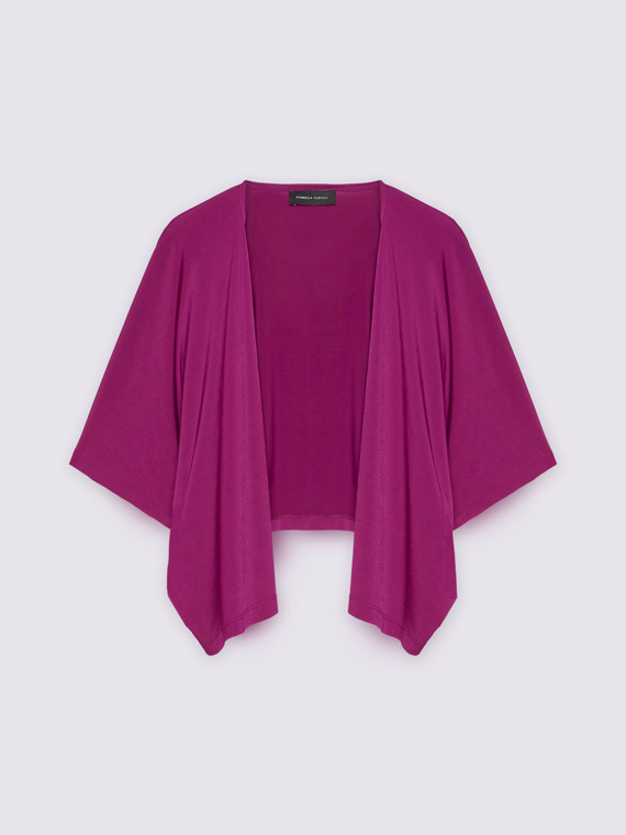 Bolero aus Jersey mit Kimono-Ärmeln