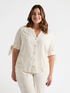 Camicia con nodi sulle maniche image number 0