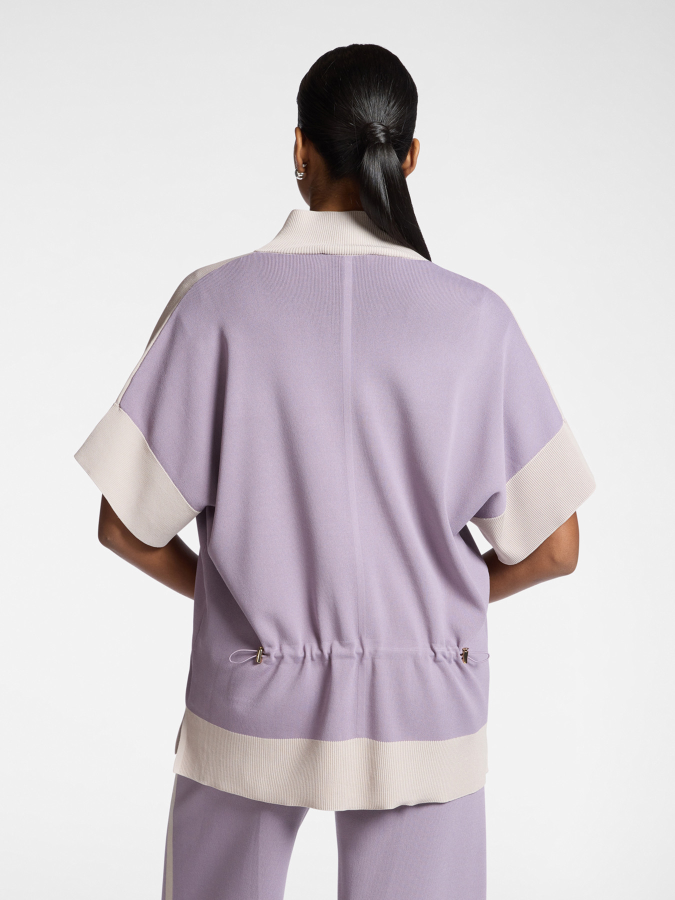 Cardigan manches courtes m&eacute;lange viscose image number 1