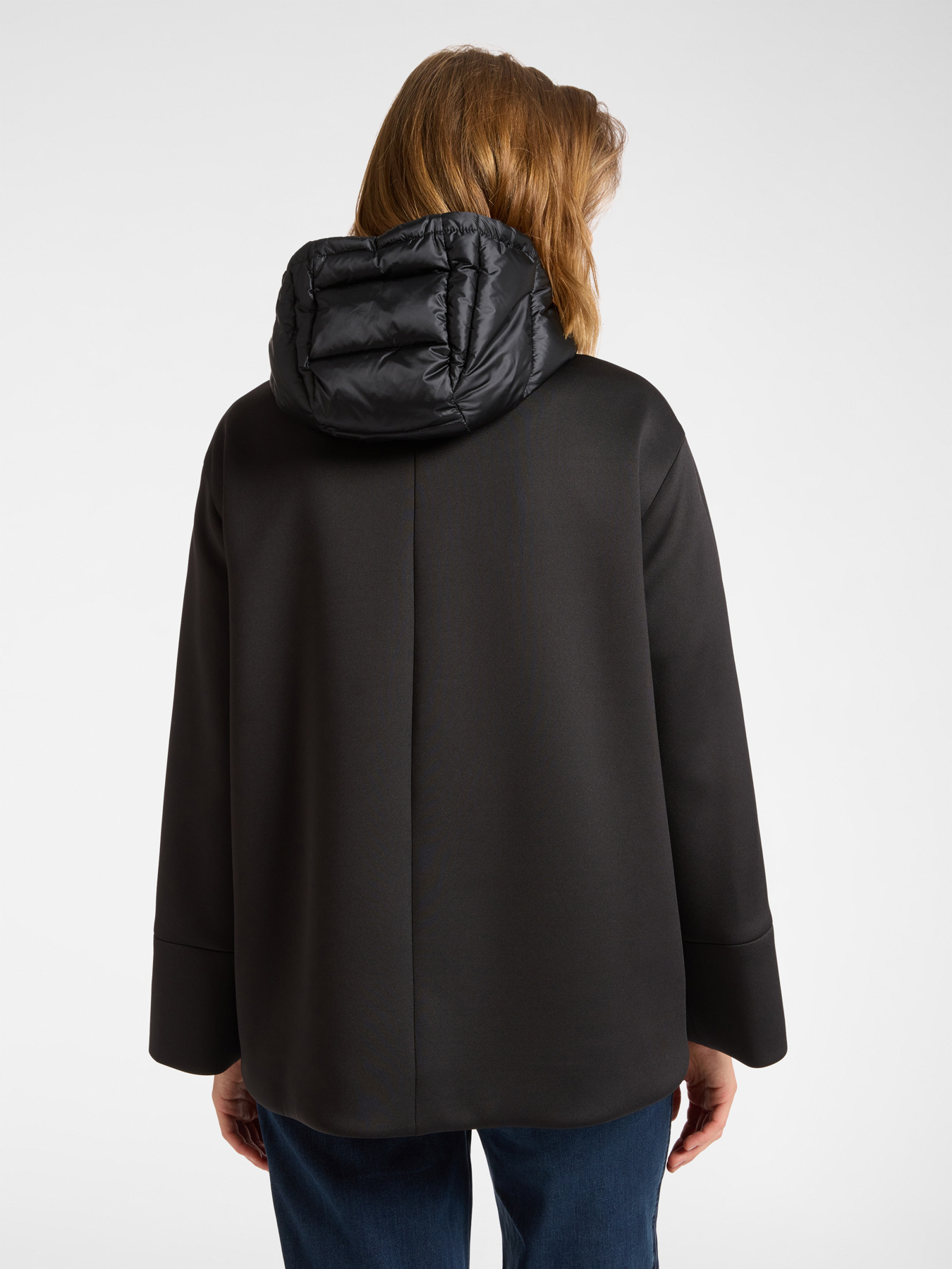 Caban in tessuto scuba image number 1