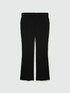 Pantaloni flare in tessuto stretch image number 5