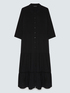 Langes Hemdblusenkleid aus Viskose image number 4