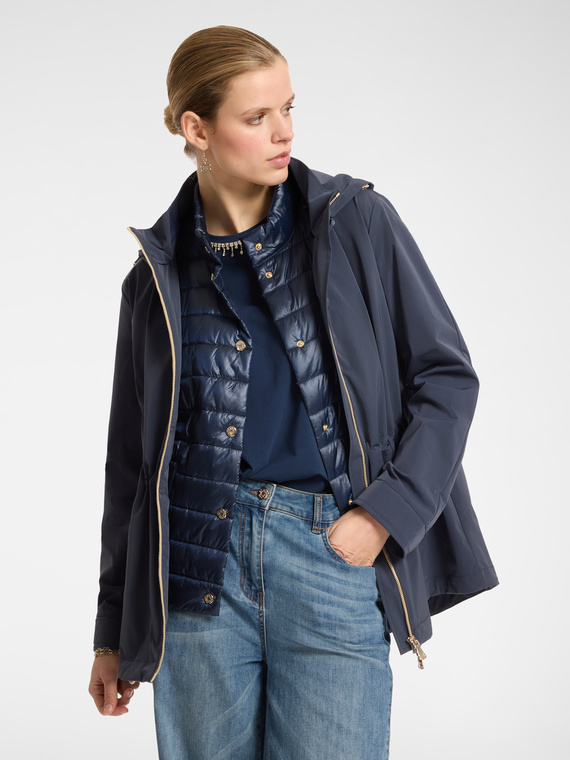 Short modular parka