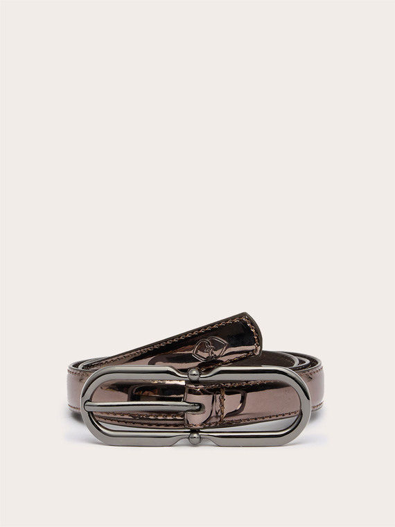 Low mirrored laminated belt