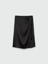 Wrap skirt with buckle image number 4