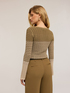 Chevron-Pullover mit Farbverlauf image number 1