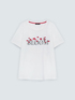 Cotton t-shirt with BLOOM print image number 4