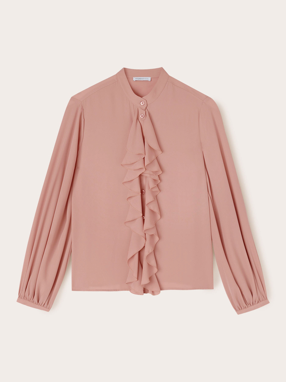 Chemise à volants