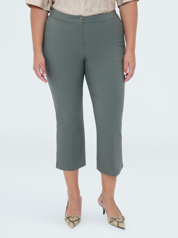 Kick Flare Pants in stretch fabric