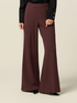 Pantalon palazzo en tissu crêpe image number 3