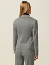 Houndstooth blazer in milano stitch image number 1