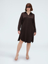 Power Hemdblusenkleid aus Viskose-Satin image number 0