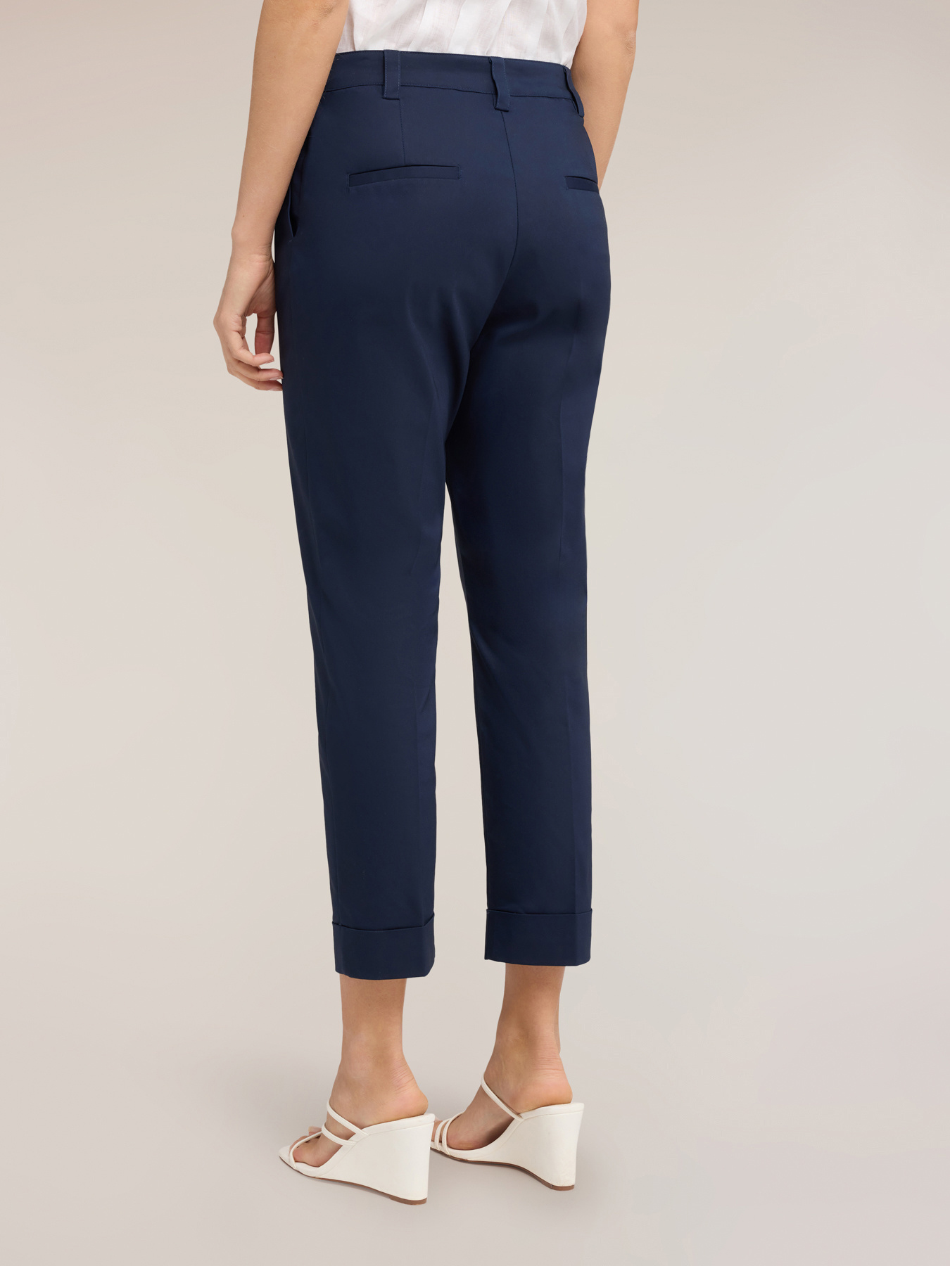 Pantaloni scurți din amestec de bumbac image number 1