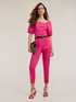 Regular cotton trousers image number 0