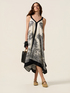 Patterned viscose dress image number 3
