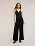 Long pleated georgette jumpsuit image number 2