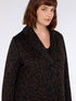 Spotted wool blend coat image number 2