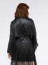 Biker jacket with maxi fringes image number 1