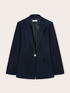 Single-breasted one-button blazer image number 4