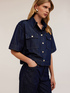 Boxy denim shirt image number 3