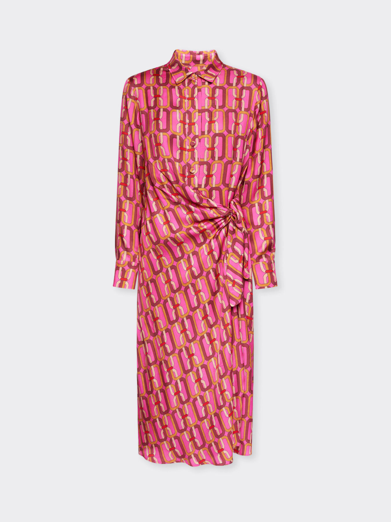 Wrap dress stampato image number 4