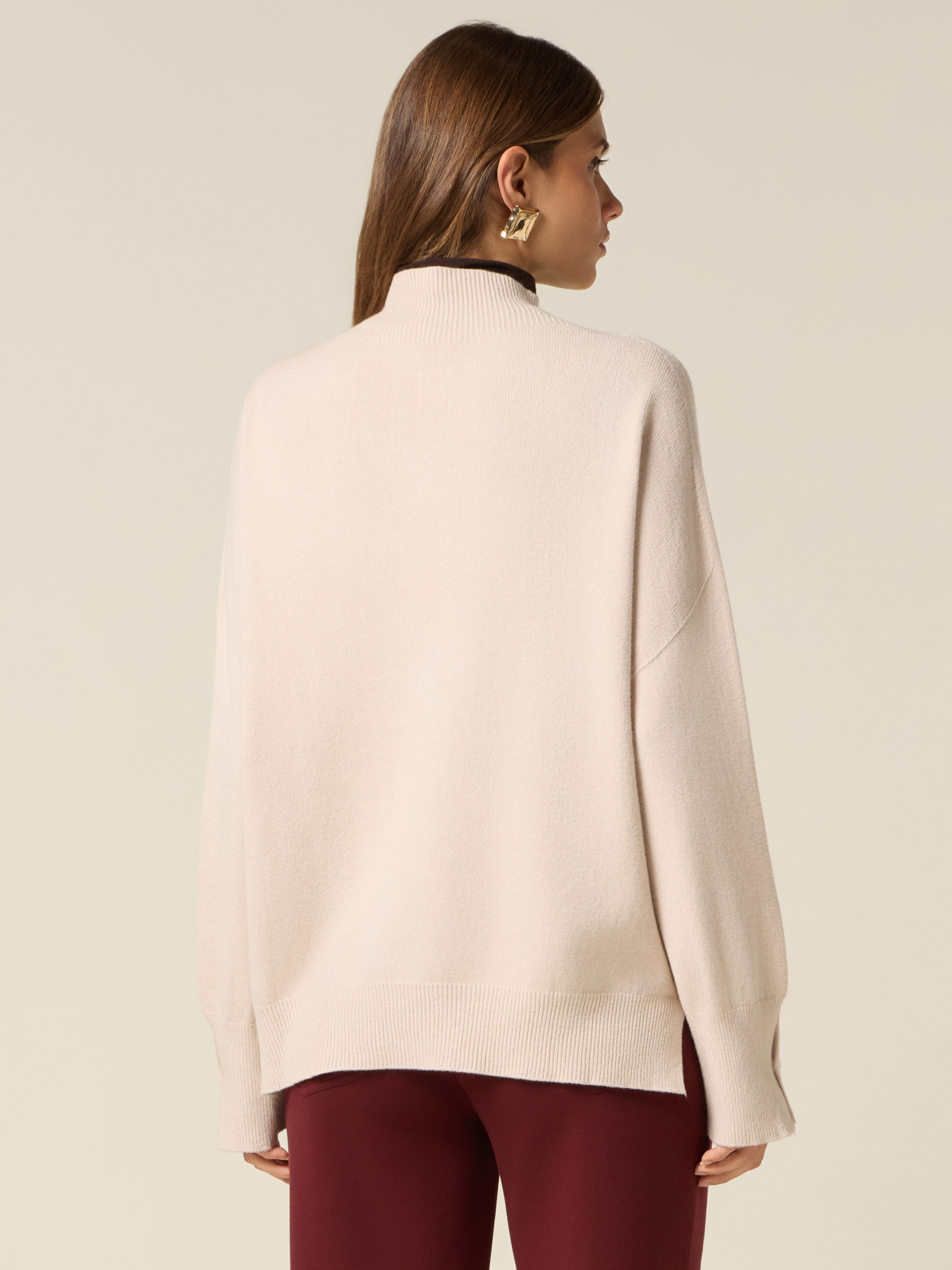 Viscose blend turtleneck image number 1