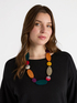 Collana con legni colorati image number 0