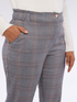 Pantalon Balloon imprimé carreaux image number 3