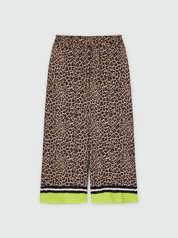 Kurze Hose mit Makula-Print