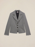 Blazer pied-de-poule in punto milano image number 4