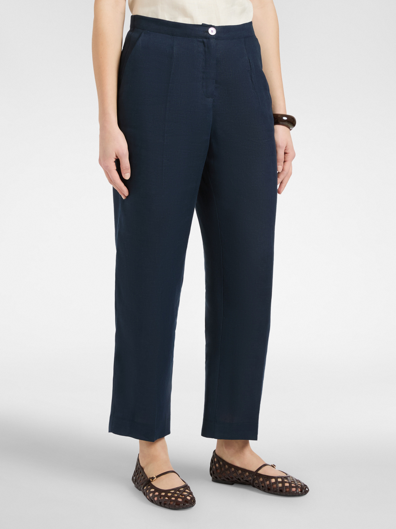 Pantaloni in lino image number 2