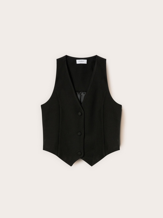 Single-breasted waistcoat