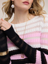 Striped viscose blend sweater image number 2