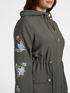 Leichter bestickter Parka image number 5