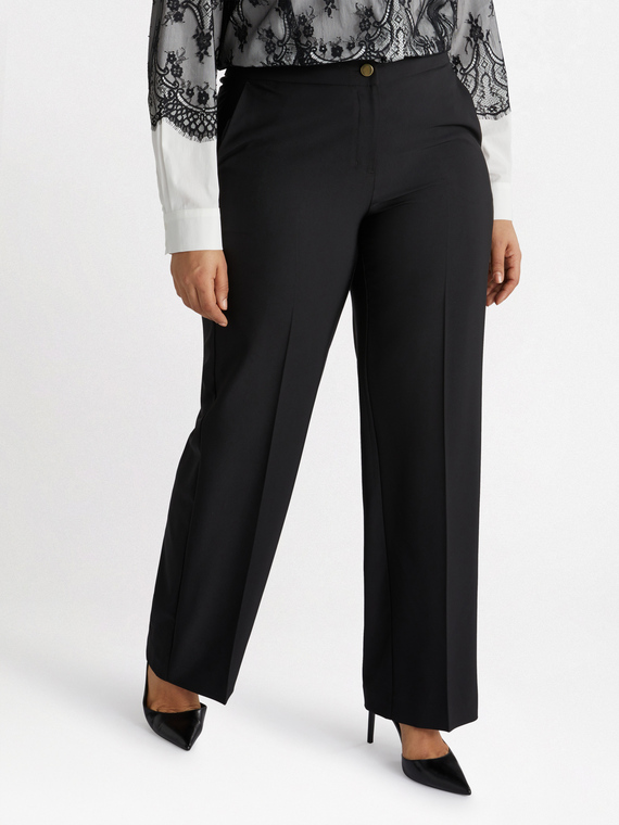Straight-leg trousers