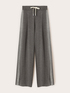 Palazzo pants in scuba with bands image number 4