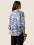 Patterned cotton voile shirt image number 1