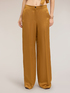 Pantalon palazzo en m&eacute;lange de lin image number 2