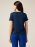 Jersey T-shirt with jewel appliqué image number 1