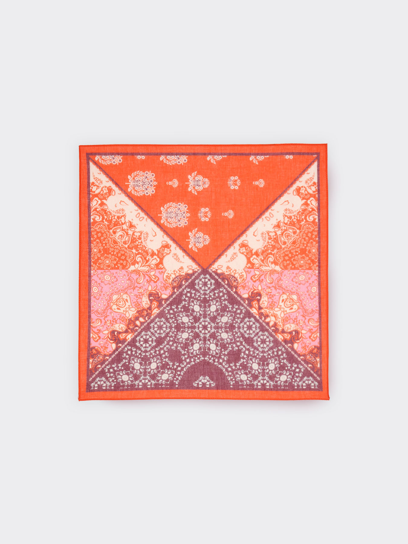 Bandana stampato in cotone image number 2