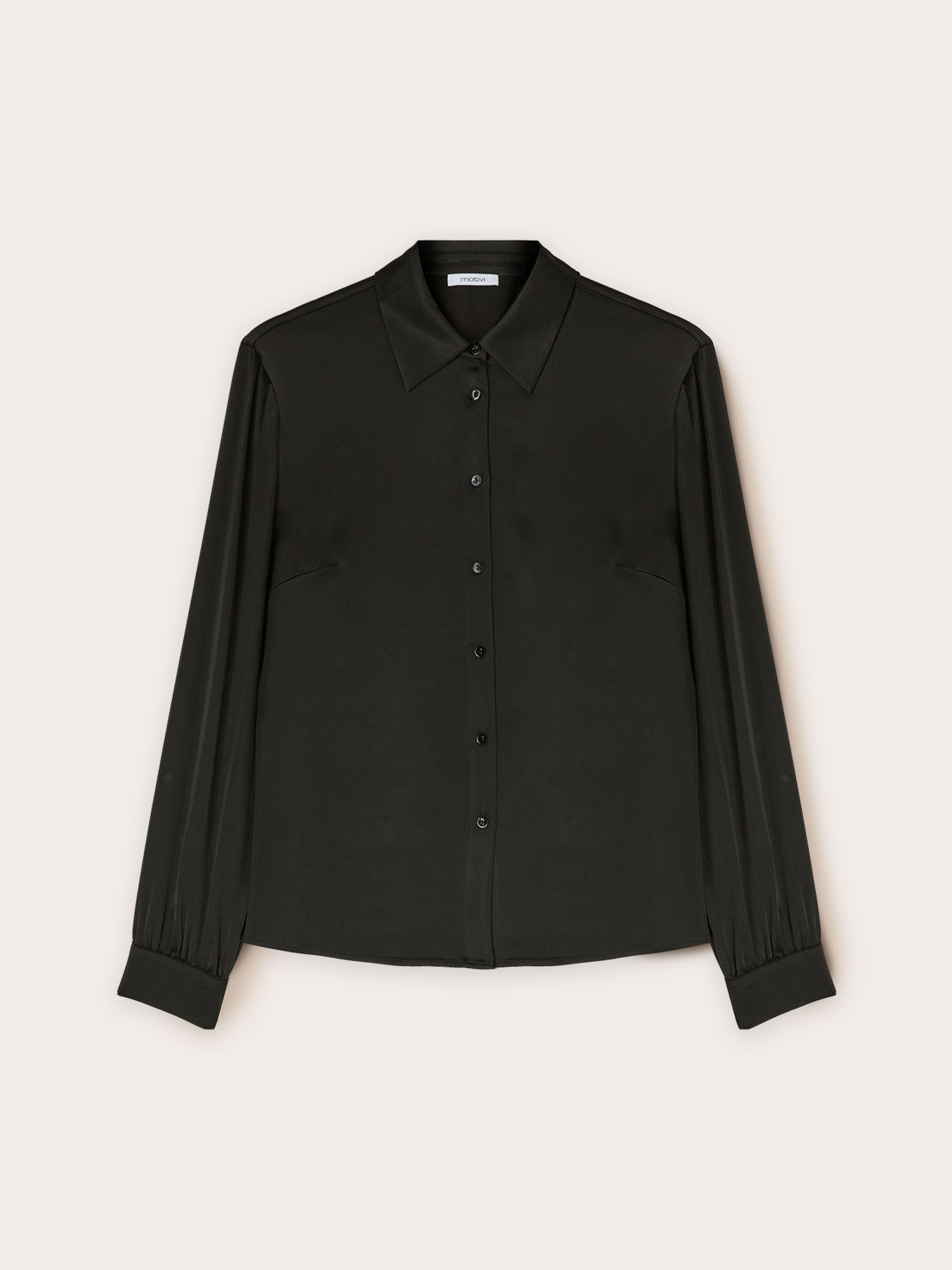 Satin shirt image number 4