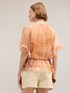 Blusa in fantasia con volant image number 1