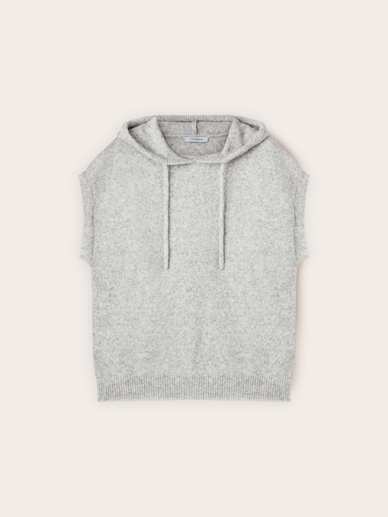 Wool blend knit sweatshirt image number 4