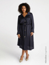 Hemdblusenkleid mit Gürtel in der Taille image number 1