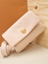 Genuine leather messenger bag image number 1