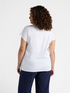 T-shirt con ricamo fiocco image number 1