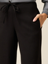 Pantaloni joggers a palazzo image number 2