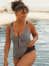 Tankini-Oberteil mit Tribal-Print image number 4